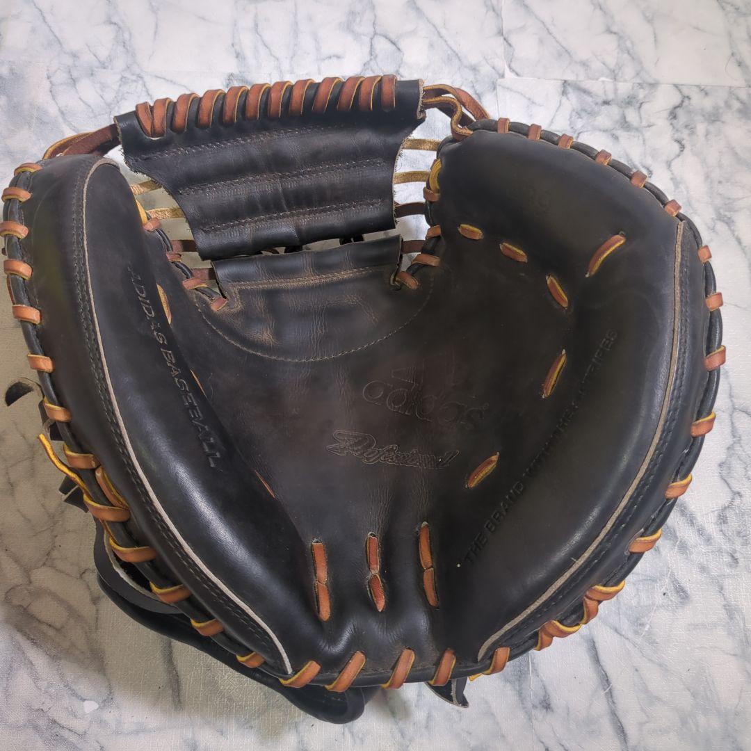 adidas キャッチャー用グローブ 黒 AL929　硬式用