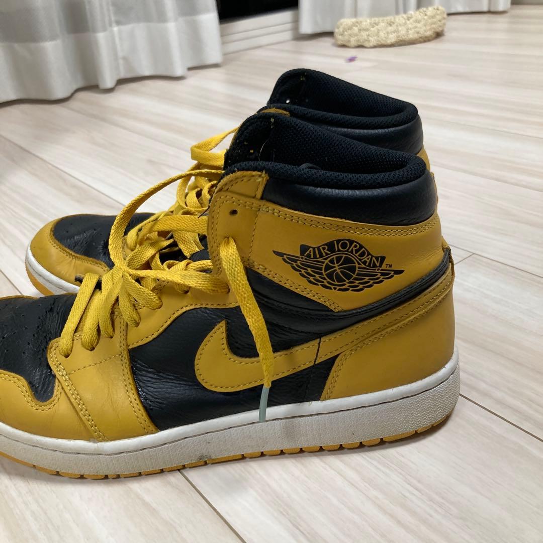 ゴルフ　Air Jordan ハイカットシューズ 黒/黄色