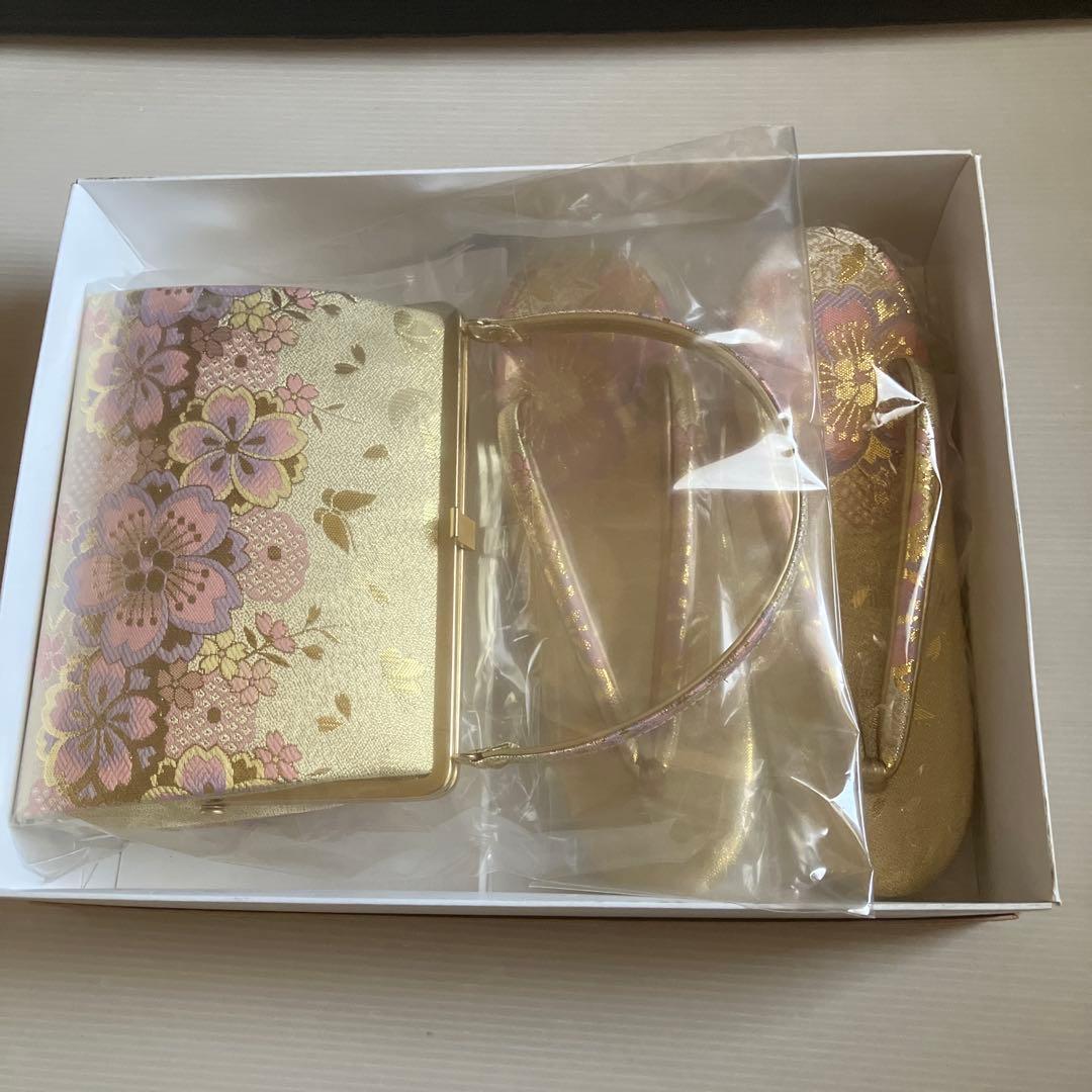 ★540 和装小物　草履　バック　セット