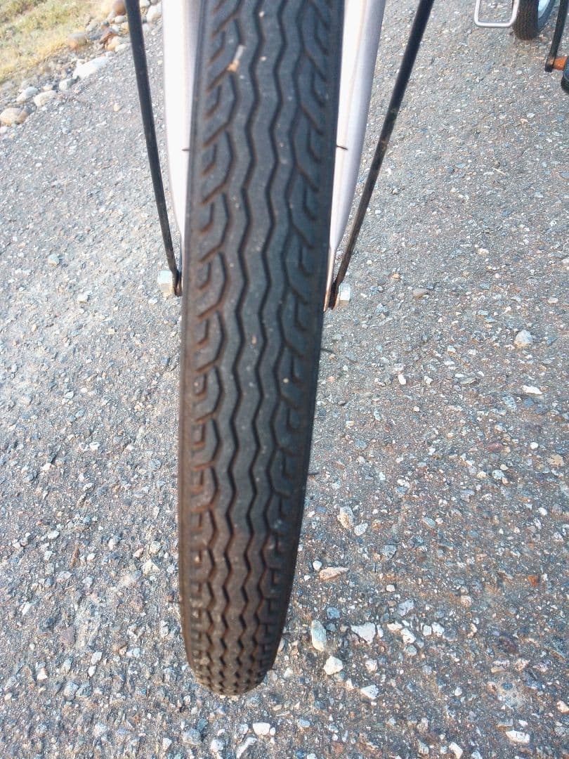 折りたたみ自転車 シルバー 20インチ 汚れキズあり ヤマト置き配達可能