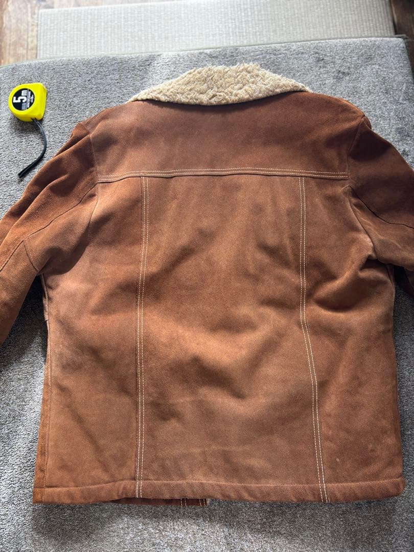 【希少】70s Towncraft Plus スエードランチコート 42 金タグ
