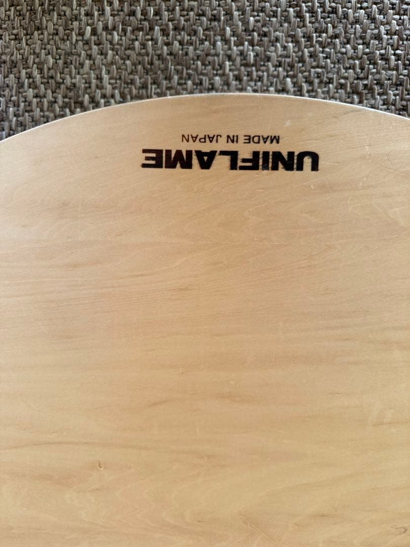 UNIFLAME ラウンドZATAKU 折りたたみ式円形テーブル