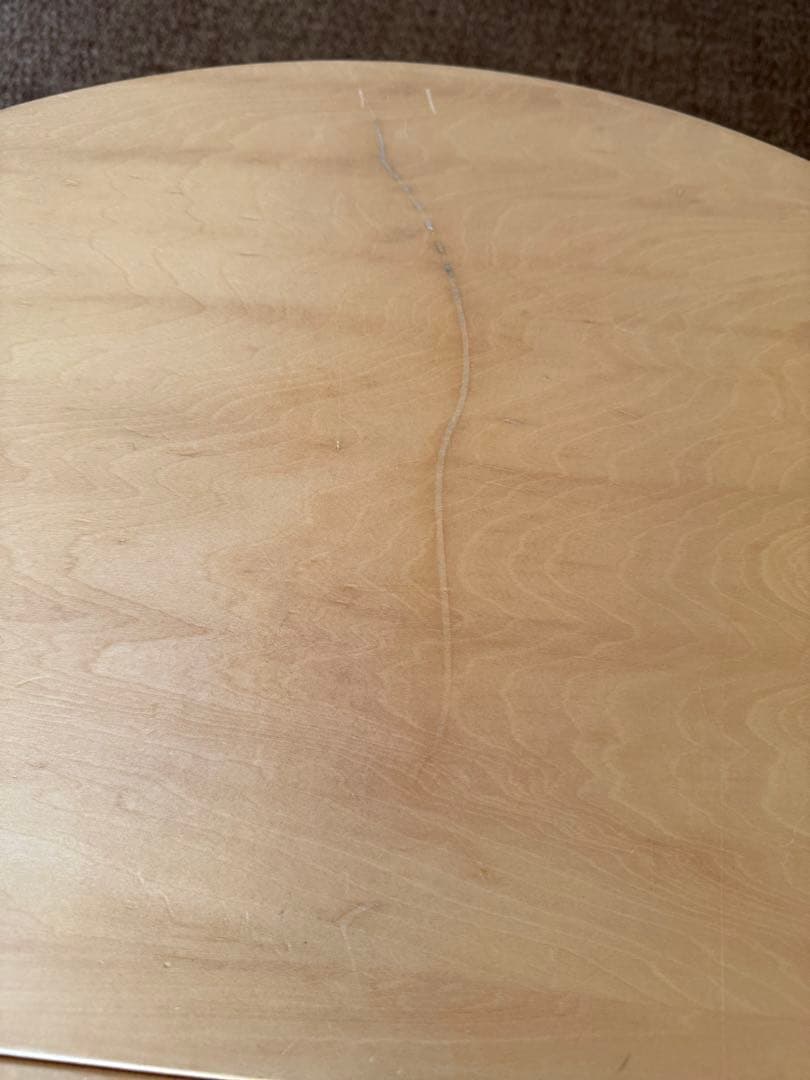 UNIFLAME ラウンドZATAKU 折りたたみ式円形テーブル