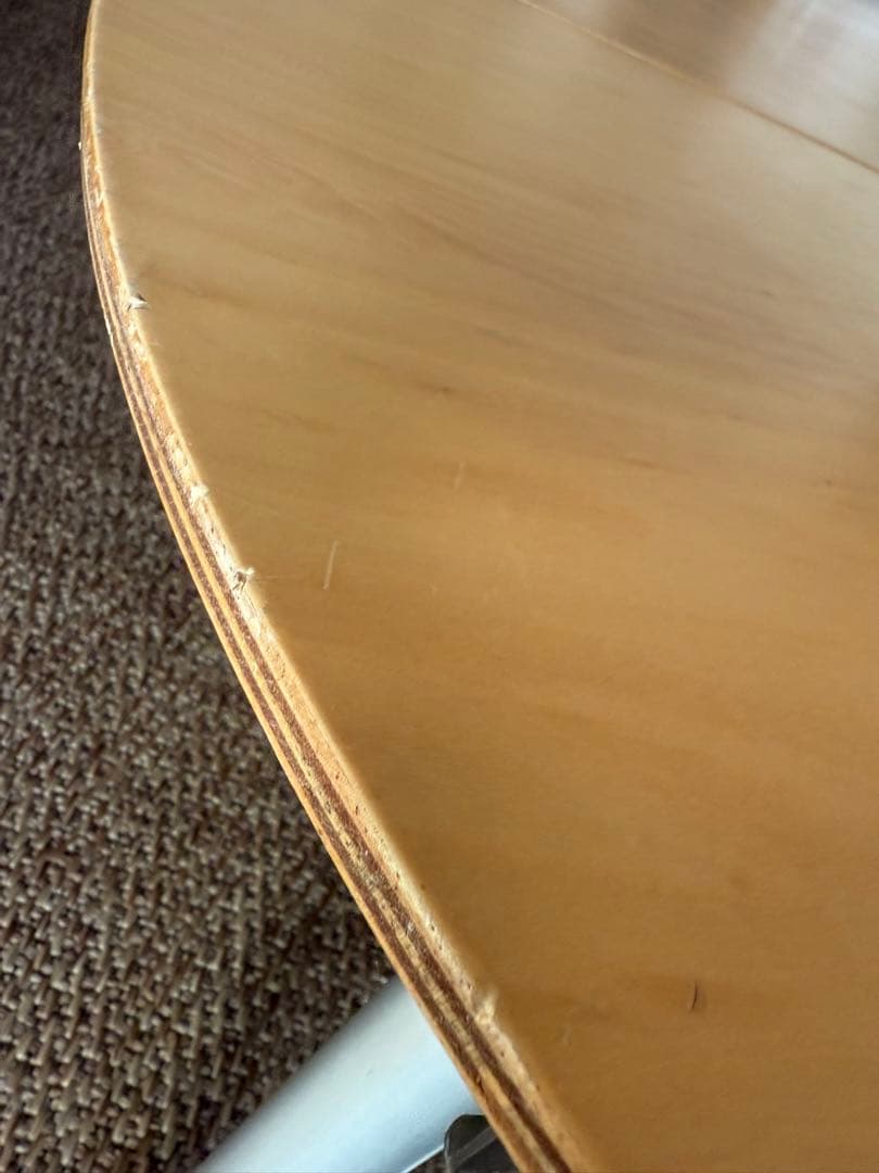 UNIFLAME ラウンドZATAKU 折りたたみ式円形テーブル