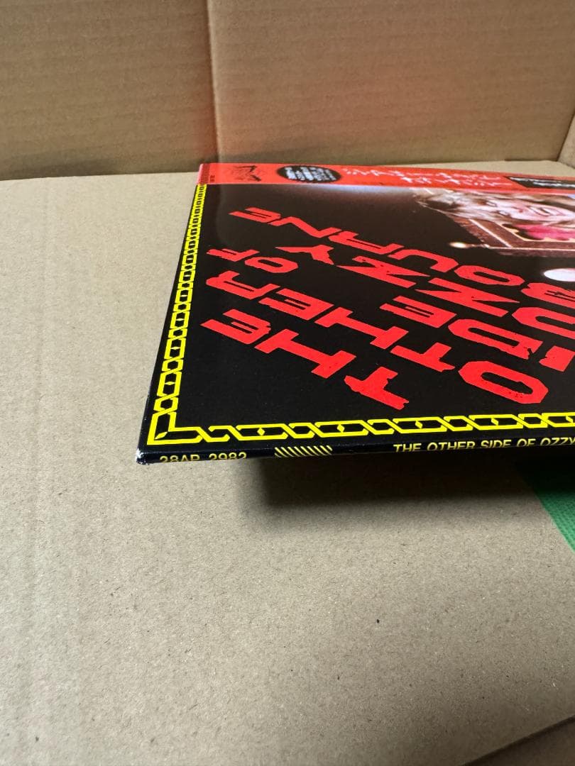 帯付き ＬＰ 中古 美品 現状品 ジアザーサイドオブオジー オジーオズボーン