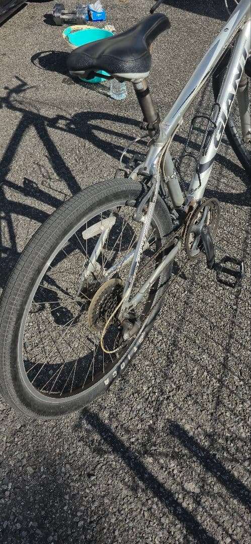 Giant クロスバイク シルバー