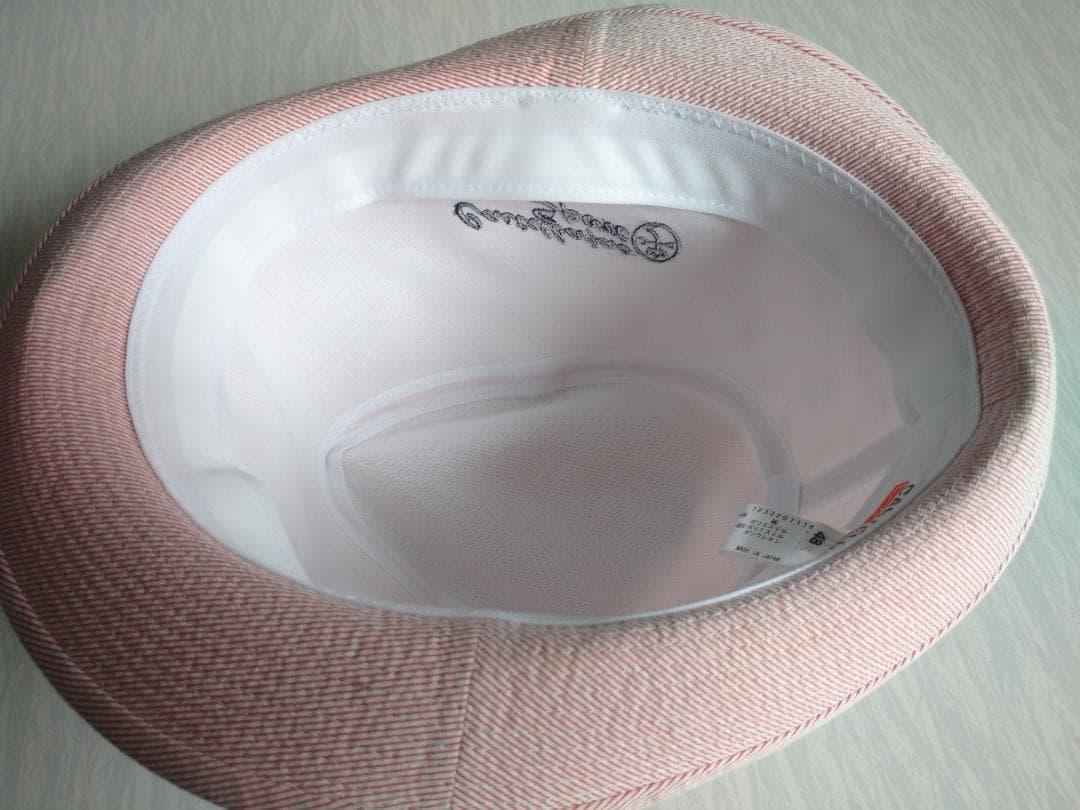 カステルバジャック ストライプ ゴルフ ハット 帽子 /48