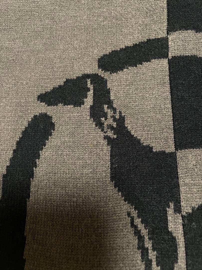 2601-06 ADABAT ノースリーブベスト 黒/グレー 美品