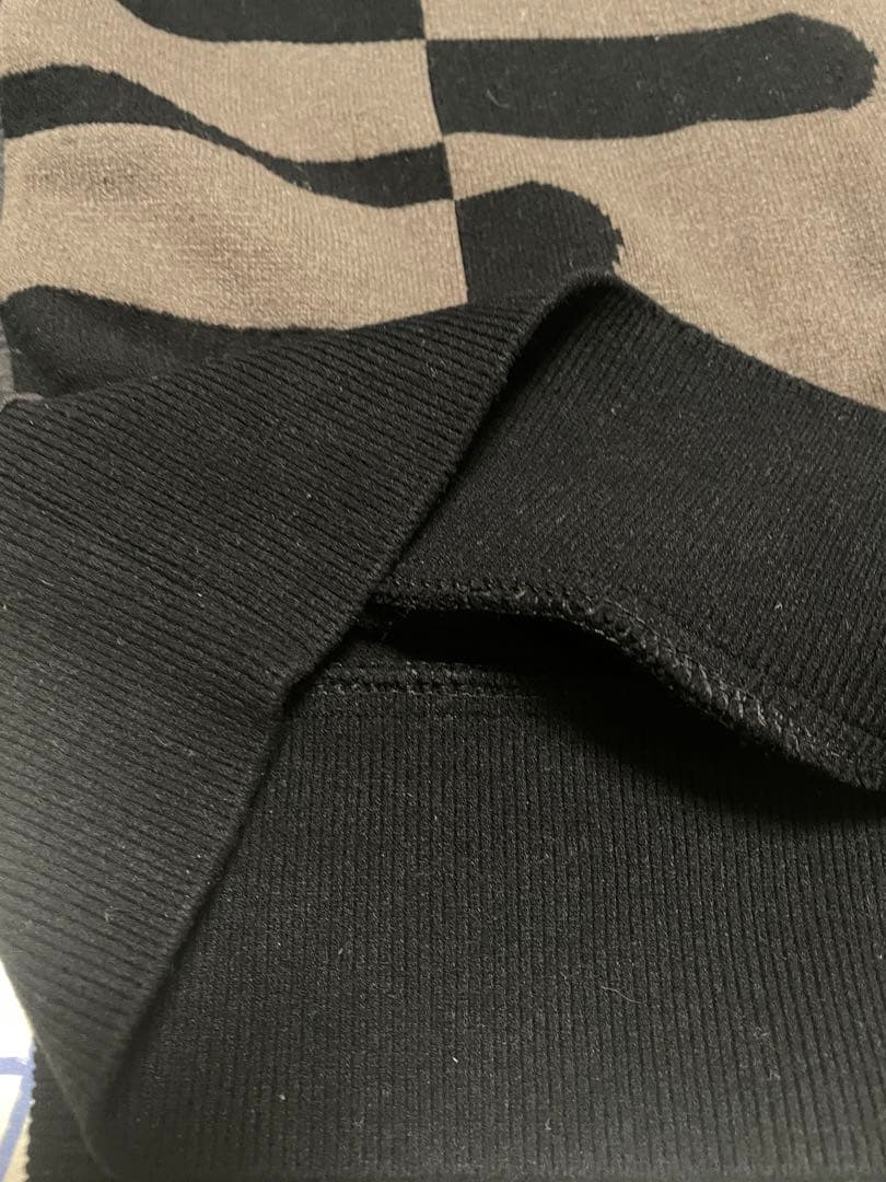 2601-06 ADABAT ノースリーブベスト 黒/グレー 美品