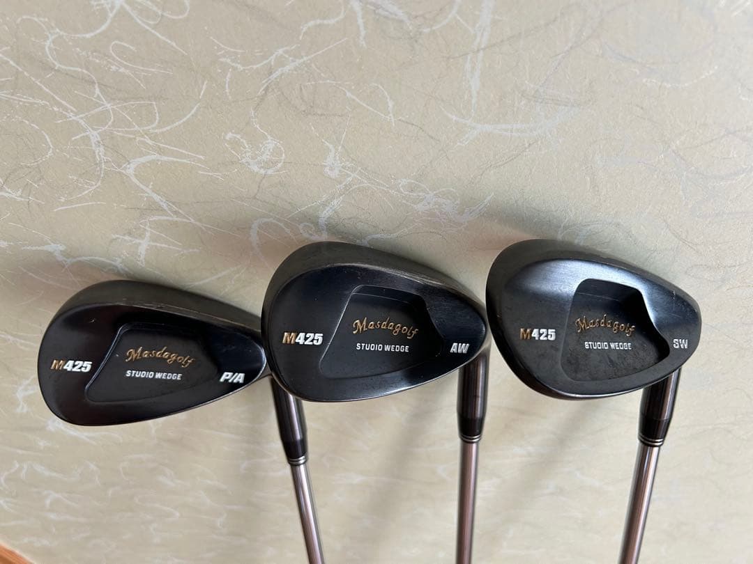 【FJ3300】【美品】マスダゴルフ M425ウェッジ ３本セット