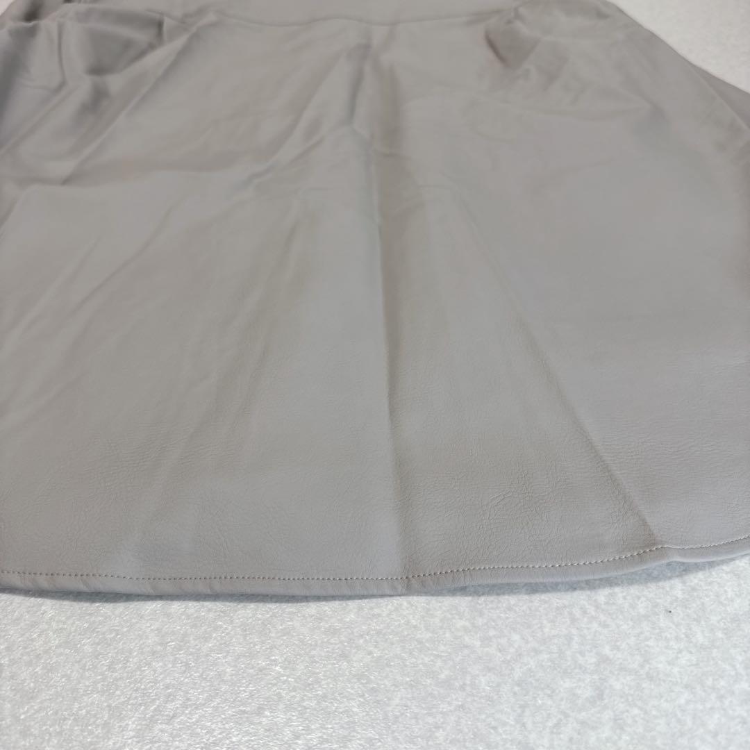 美品⭐️LIBEIRO フェイクレザーシャツジャケット オーバーサイズ L 刺繍