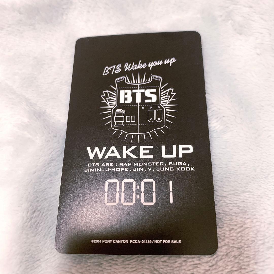 BTS wake up 初回生産限定盤　トレカ　ALL
