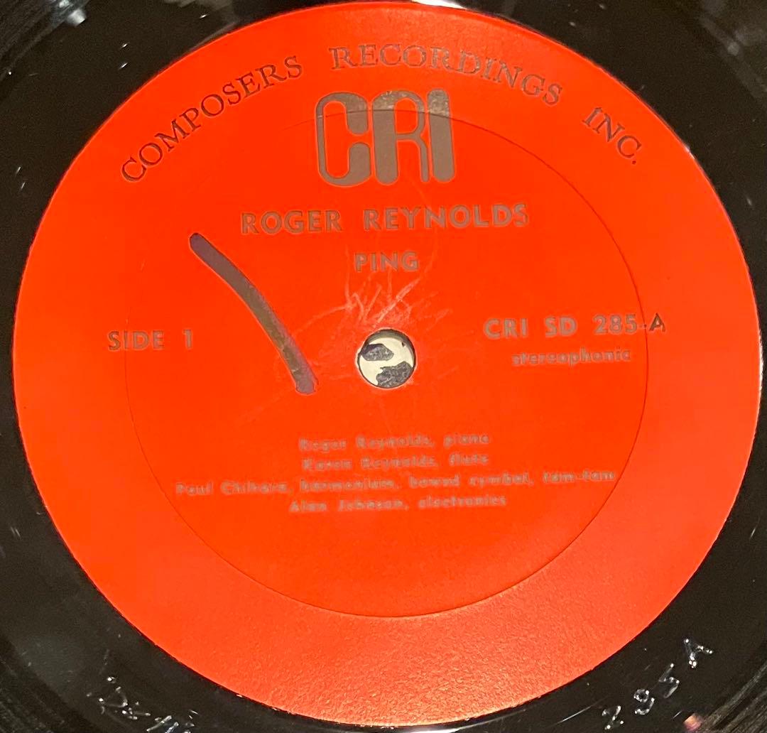 洋楽 Roger Reynolds - Electronic/Instrumental