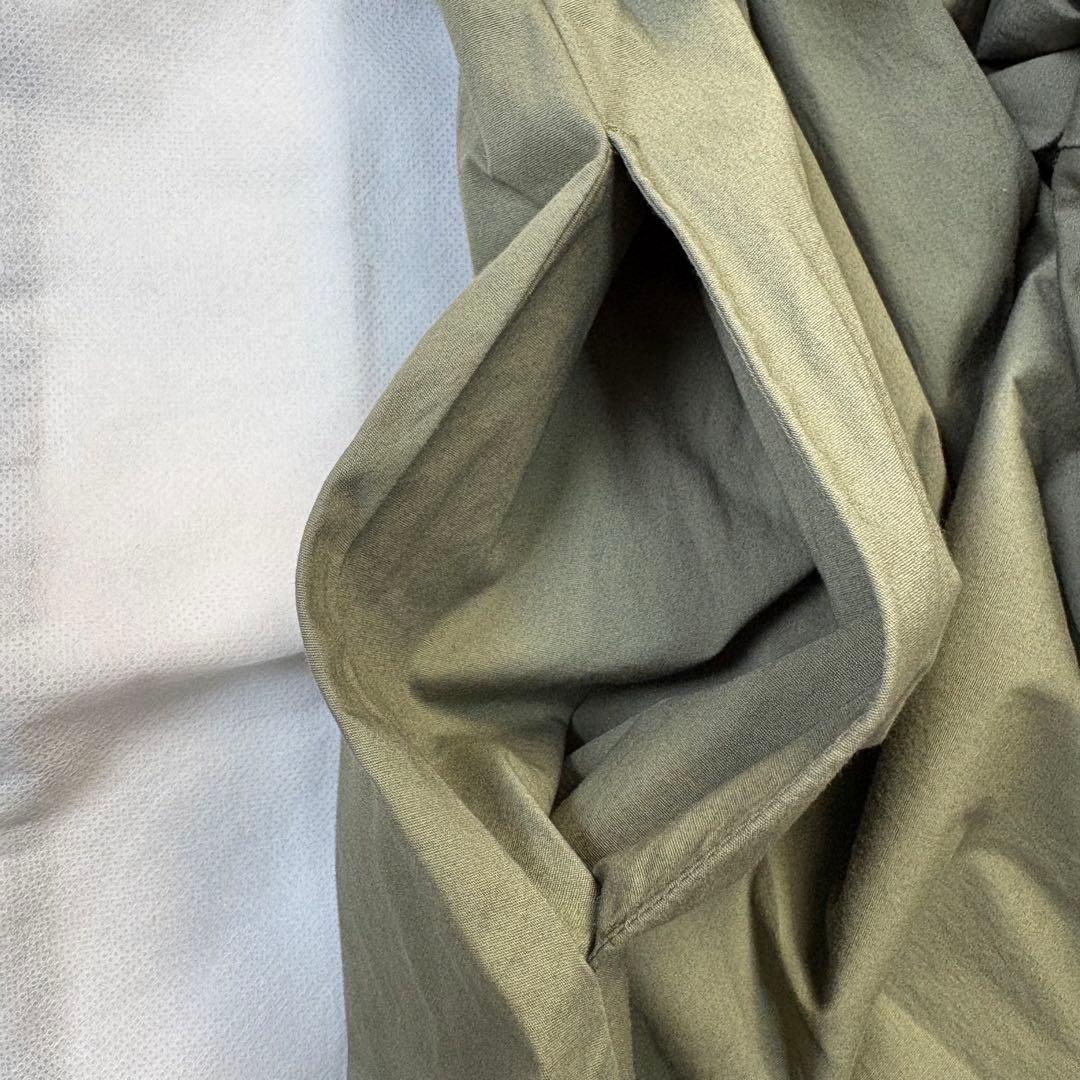 極美品　マックスマーラ　ベルト　ワンピース　ロング丈　40 L カーキ　春夏