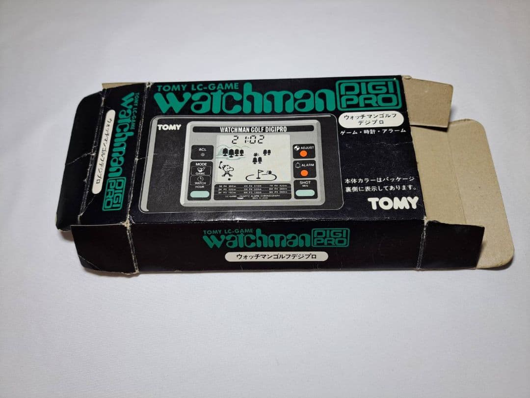 TOMY ウォッチマンゴルフ デジプロ LC-GAME ジャンク ㊶ c