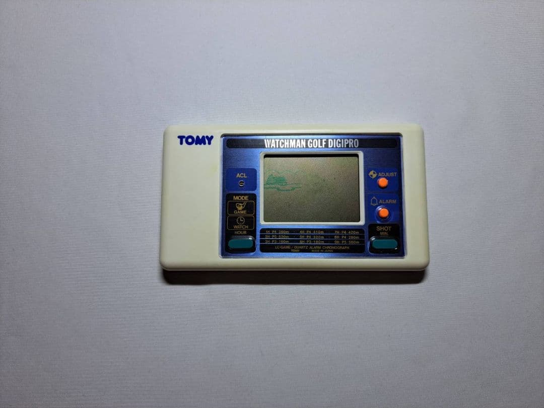 TOMY ウォッチマンゴルフ デジプロ LC-GAME ジャンク ㊶ c