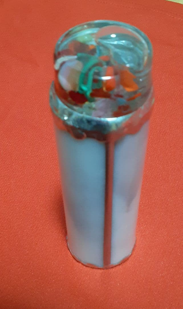 万華鏡　ステンドグラス　オイル　梅