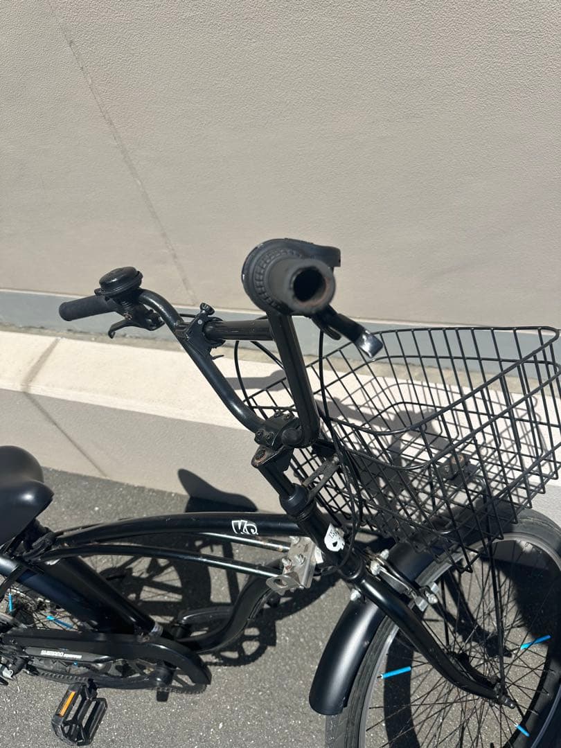 【引渡限定】レインボーKB ビーチクルーザー マットブラック 6速20インチ