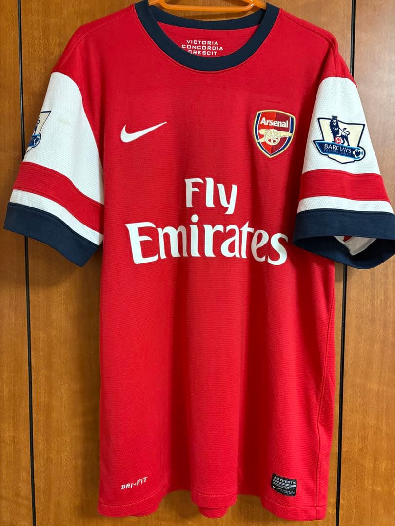 エジル　ユニフォーム　アーセナル　13/14 