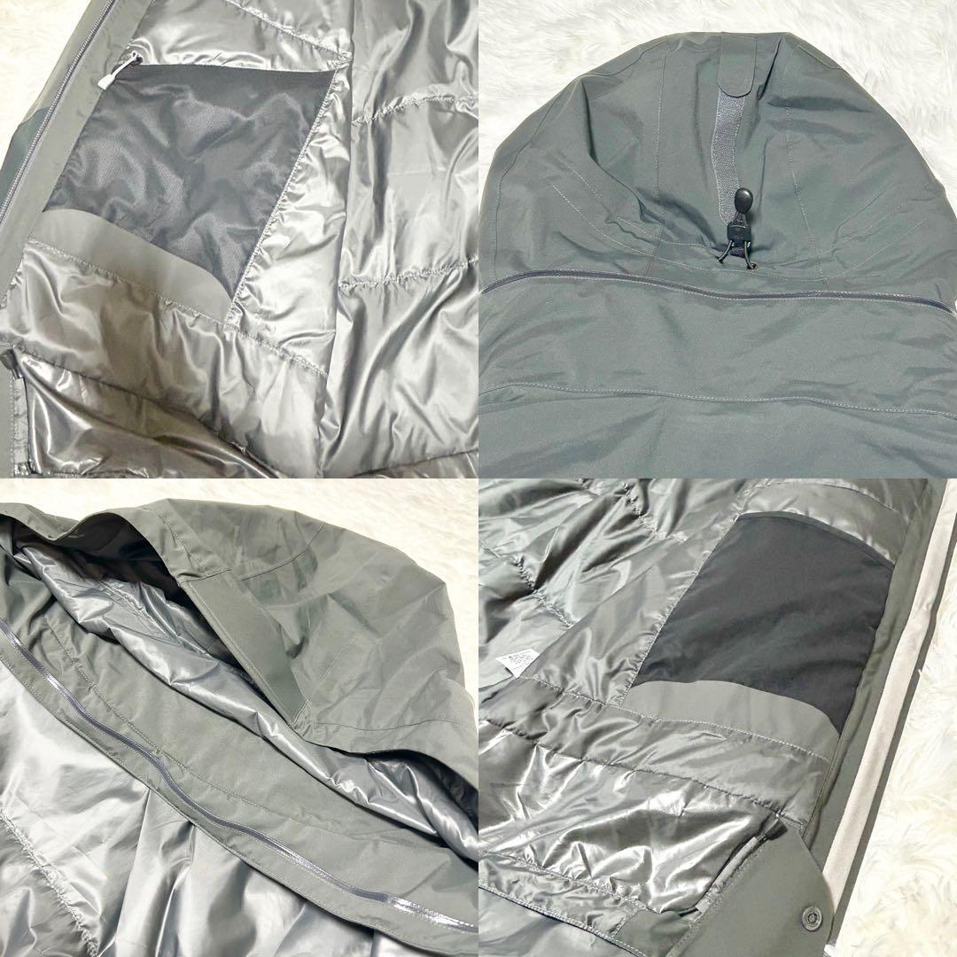 mont-bell モンベル シャルモパーカー スキーウェア 中綿入り XL 黒