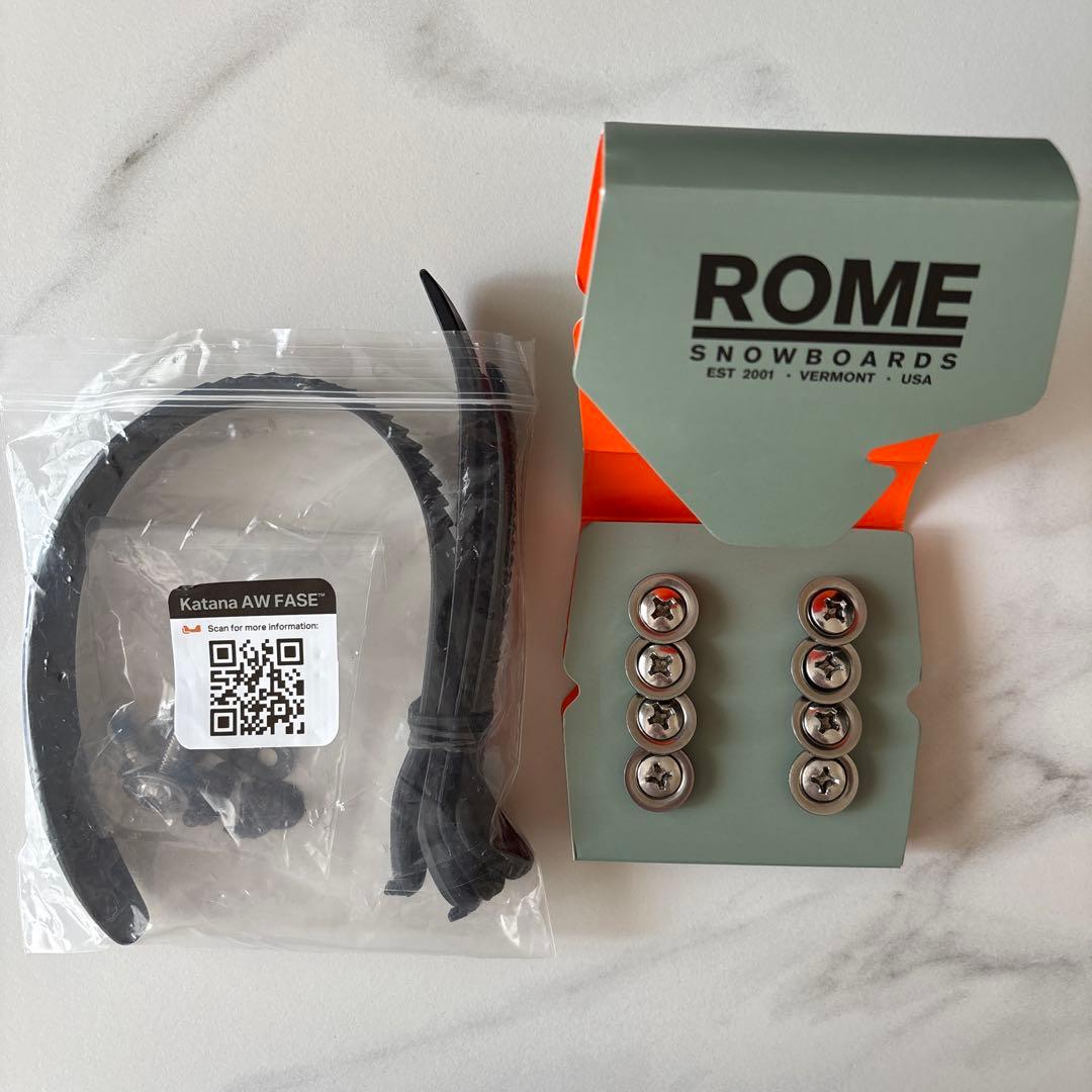 美品 25-26 ROME Katana AW FASE ビンディング ローム