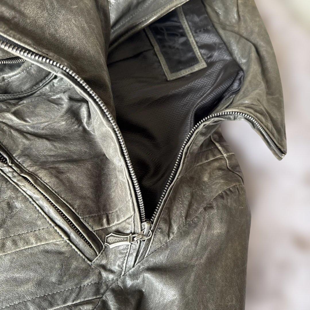 JACK ROSE ジャックローズ　レザーライダースジャケット