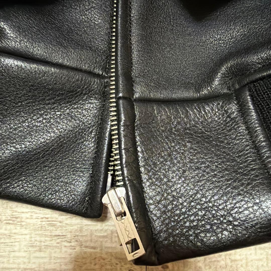 激安　WACKOMARIA LEATHER VARSITY JACKET M