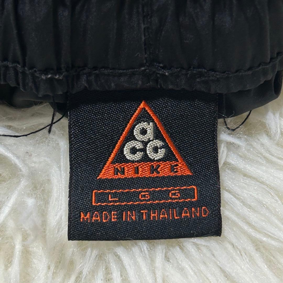 《ナイキ エーシージー》メンズ/ズボン/ランニング/ウィンドブレーカー/黒/L