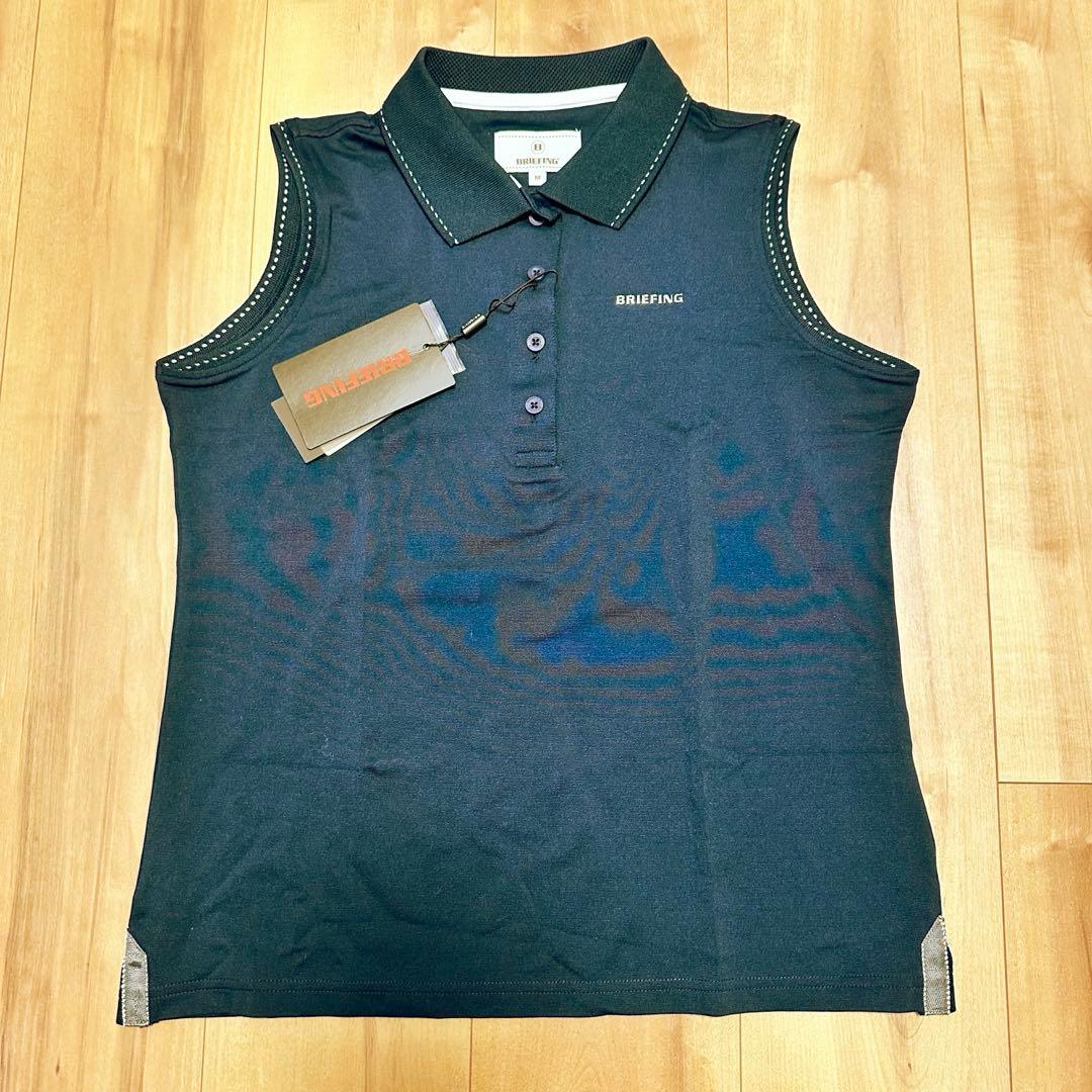 ベーシックポロ　ノースリーブ　3Dロゴ　スカート　セットアップ　春夏　ネイビー