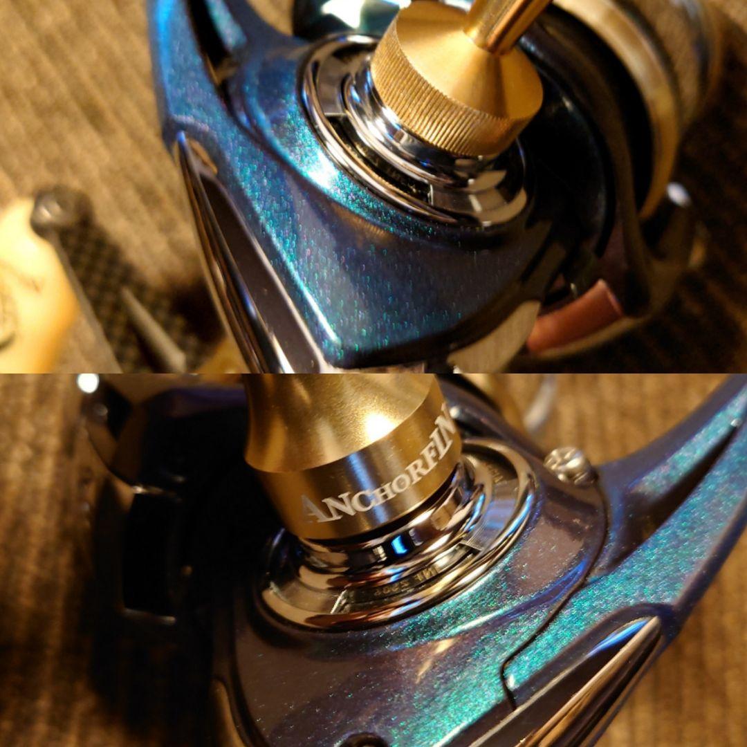 美品ダイワ10エメラルダス INF 2506W ZPIアンカーフィン ボーンノブ