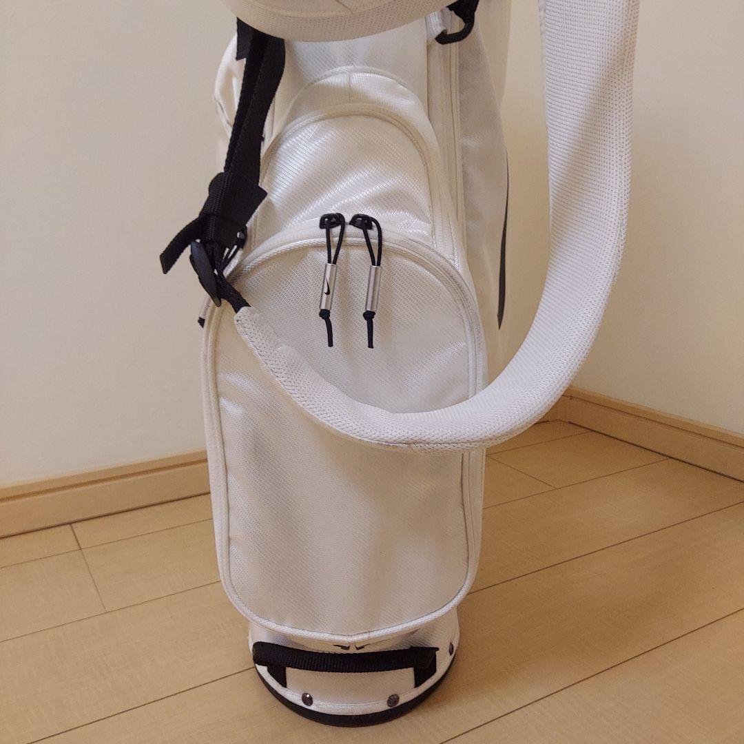 【ごえってぃー】NIKE ナイキ キャディバック 軽量 スタンド WH ★