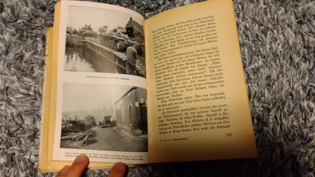 【1941年ナチスドイツ当時物】Panzer am Feind