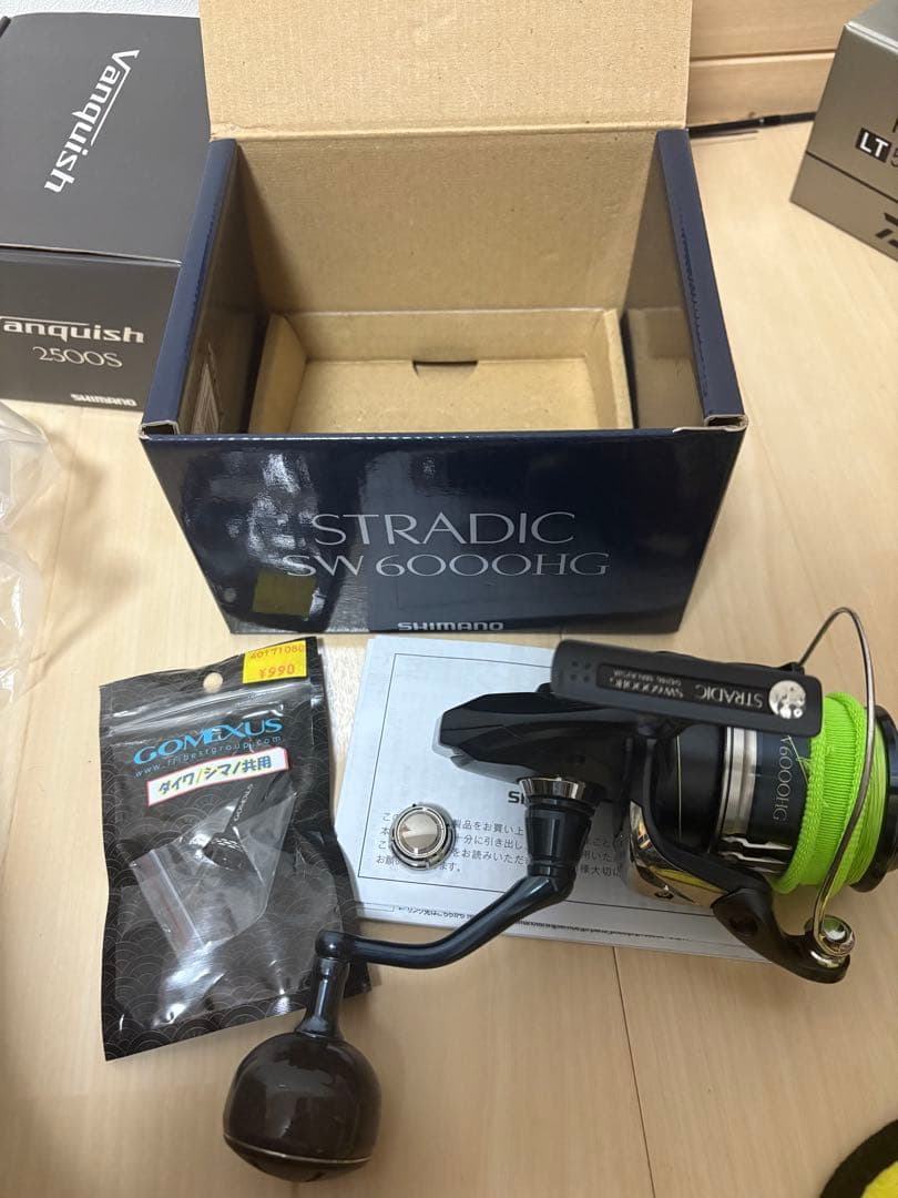 20 ストラディック SW 6000HG シマノ リール