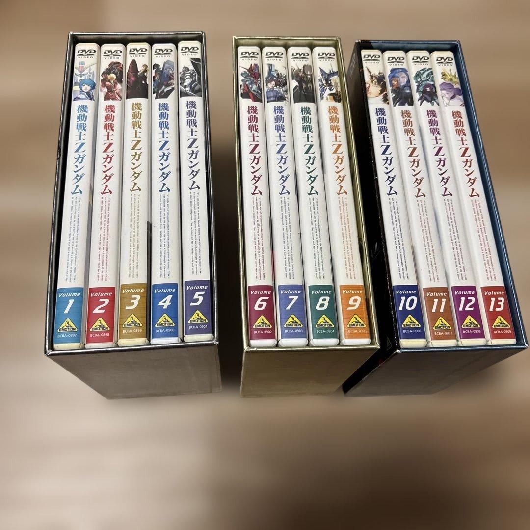 機動戦士ZガンダムDVD BOX Ⅰ〜Ⅲ