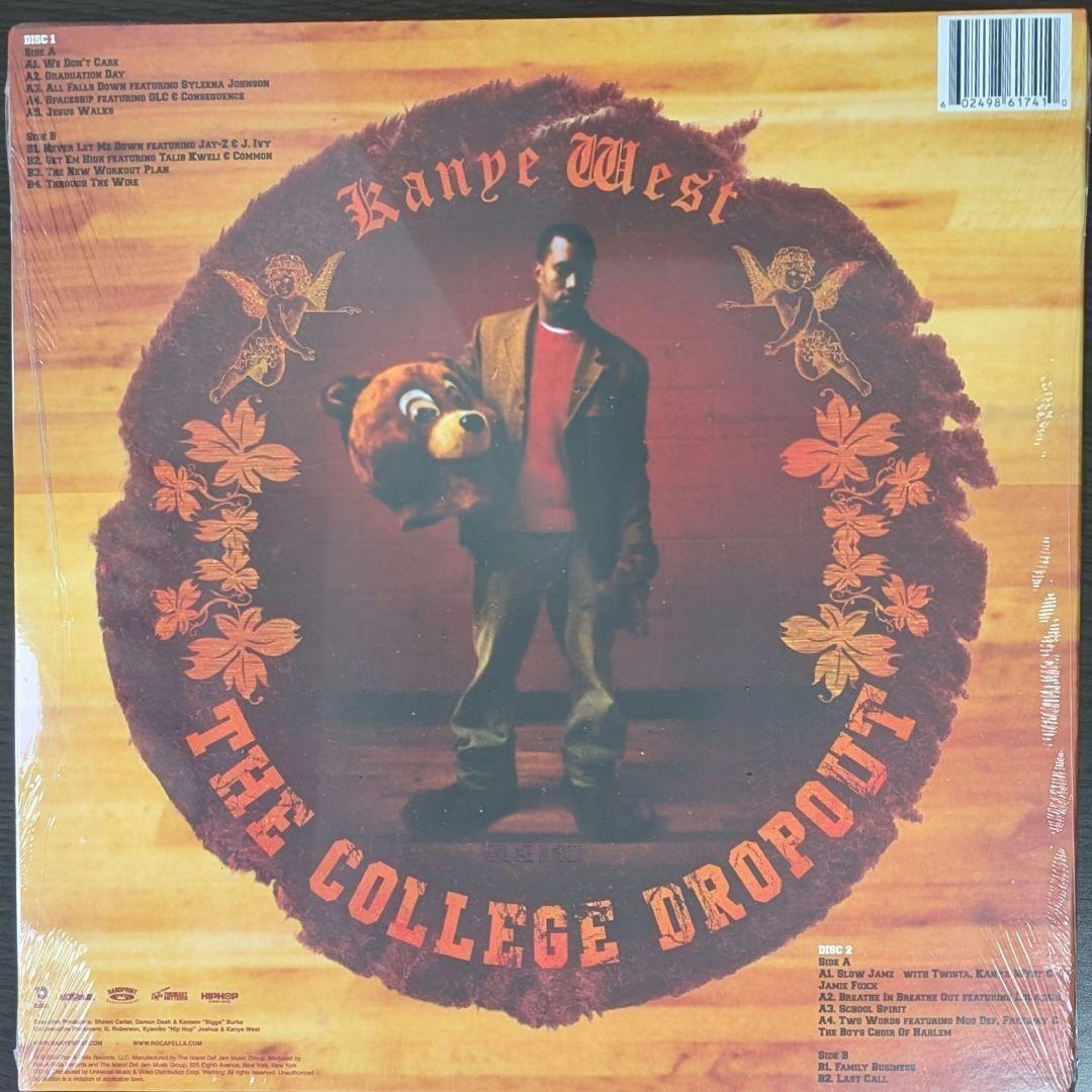 新品 Kanye West The College Dropout LPレコード