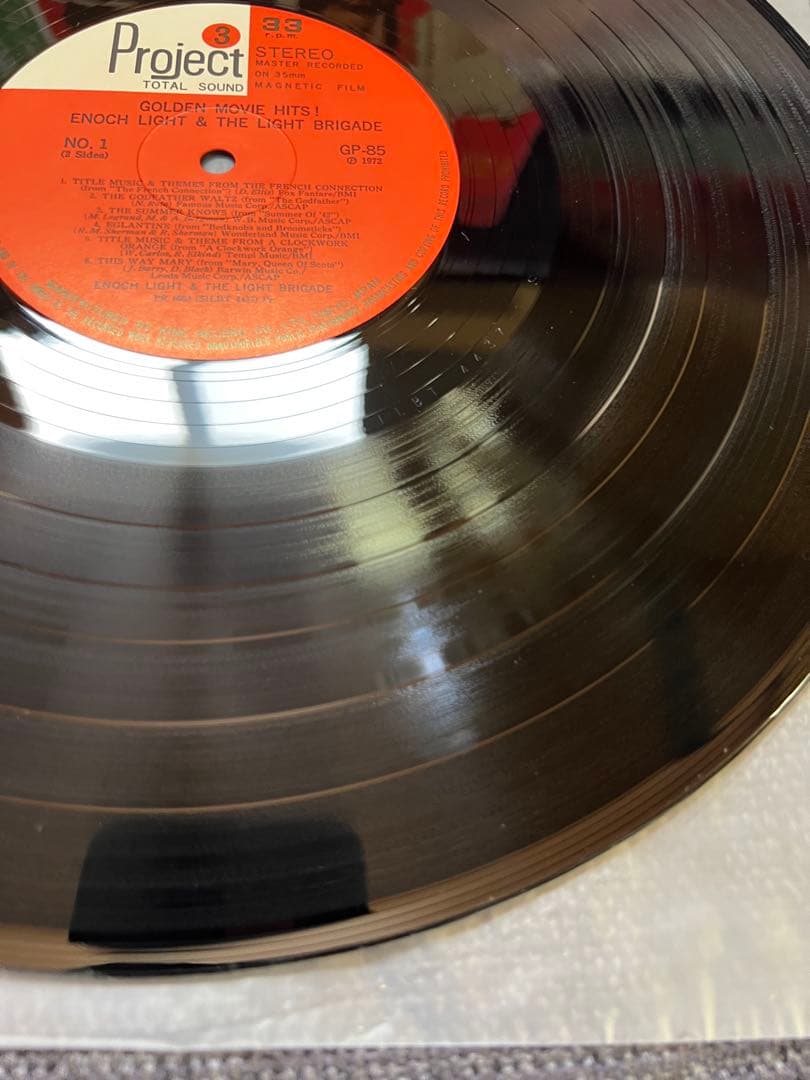 エノック・ライト GOLDEN MOVIE HITS! 1972年GP-85