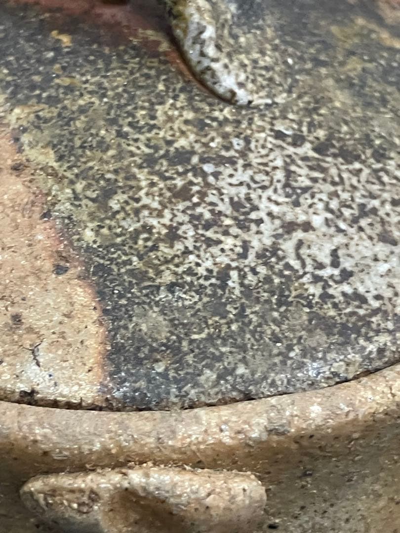 備前焼 宝瓶 桟切 煎茶道具 煎茶器 食器 工芸品 泡瓶 在銘 急須 伝統工芸