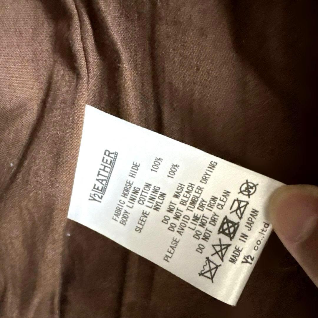 Y’2 LEATHER ワイツーレザー EB-140 エコホースsize40