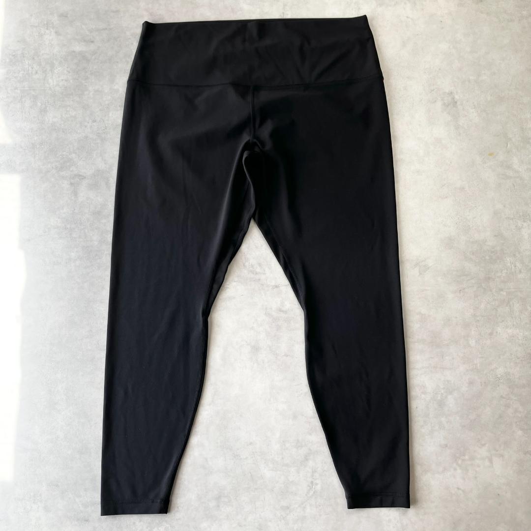 ルルレモン　スーパーハイライズパンツ2枚セット　大きいサイズ20　黒932