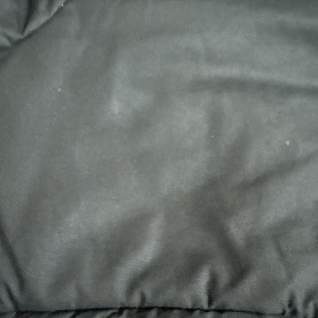 ニューバランス　フード付き　ベンチコート　ロングダウン　刺繍　XLサイズ　黒