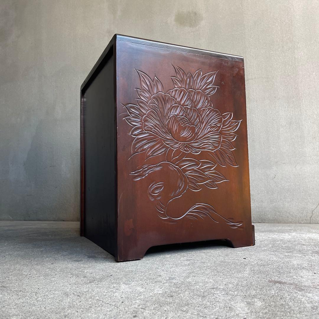 日光彫　 小引き出し 抽斗 5杯