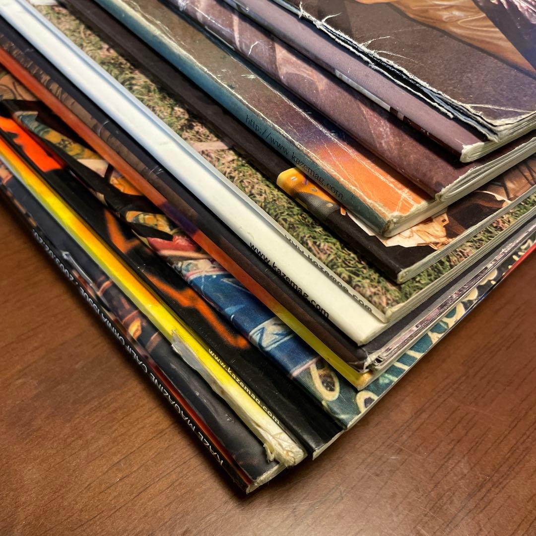 KAZE MAGAZINE11冊 HS MAGAZINE3冊まとめてオマケ付き