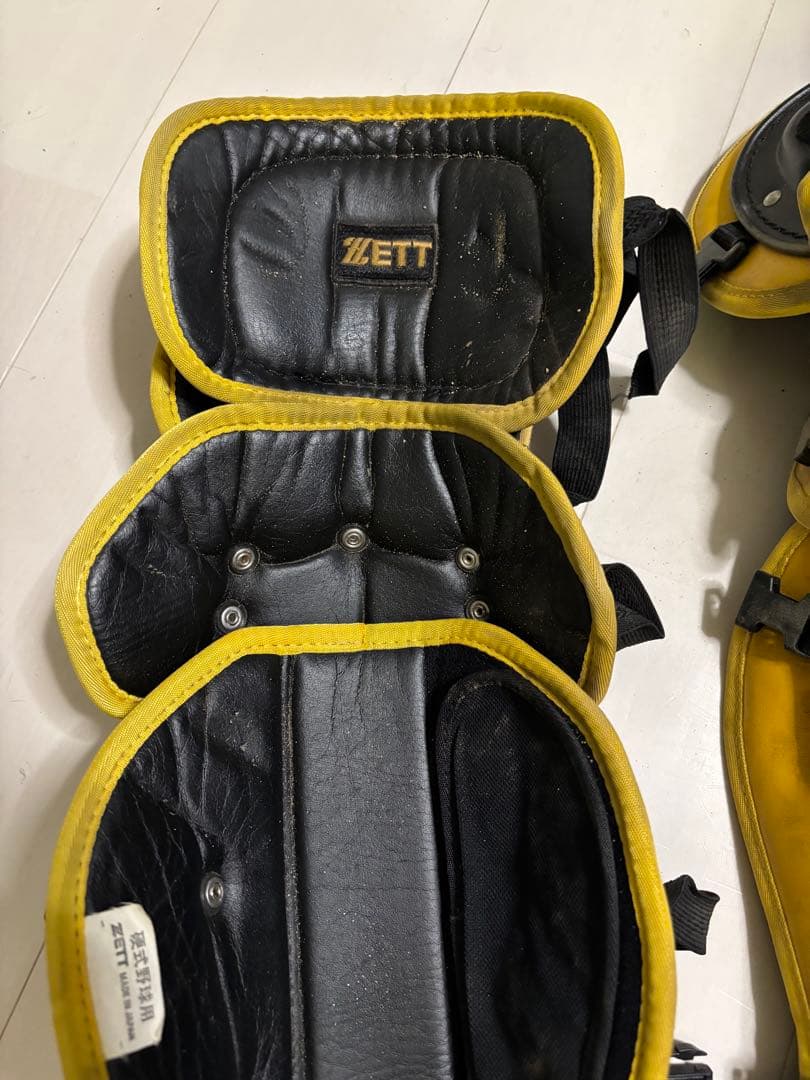 阪神タイガース浅井選手ZETT キャッチャー用プロテクターセット