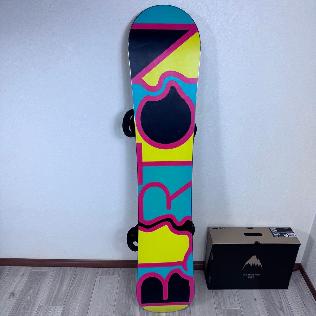 BURTON FEELGOOD 144cmレディース三点セット