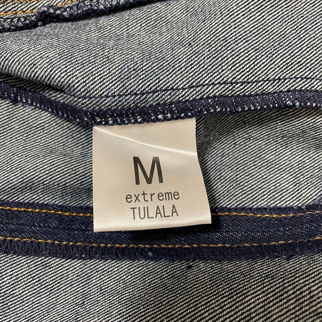 ツララ　TULALA デニム　ライダースジャケット　M