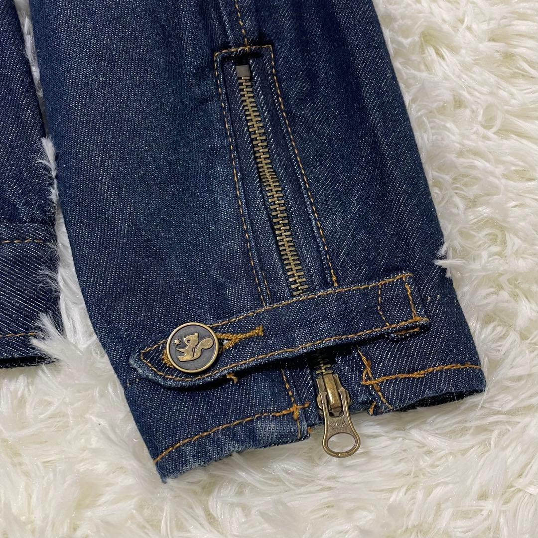 ツララ　TULALA デニム　ライダースジャケット　M