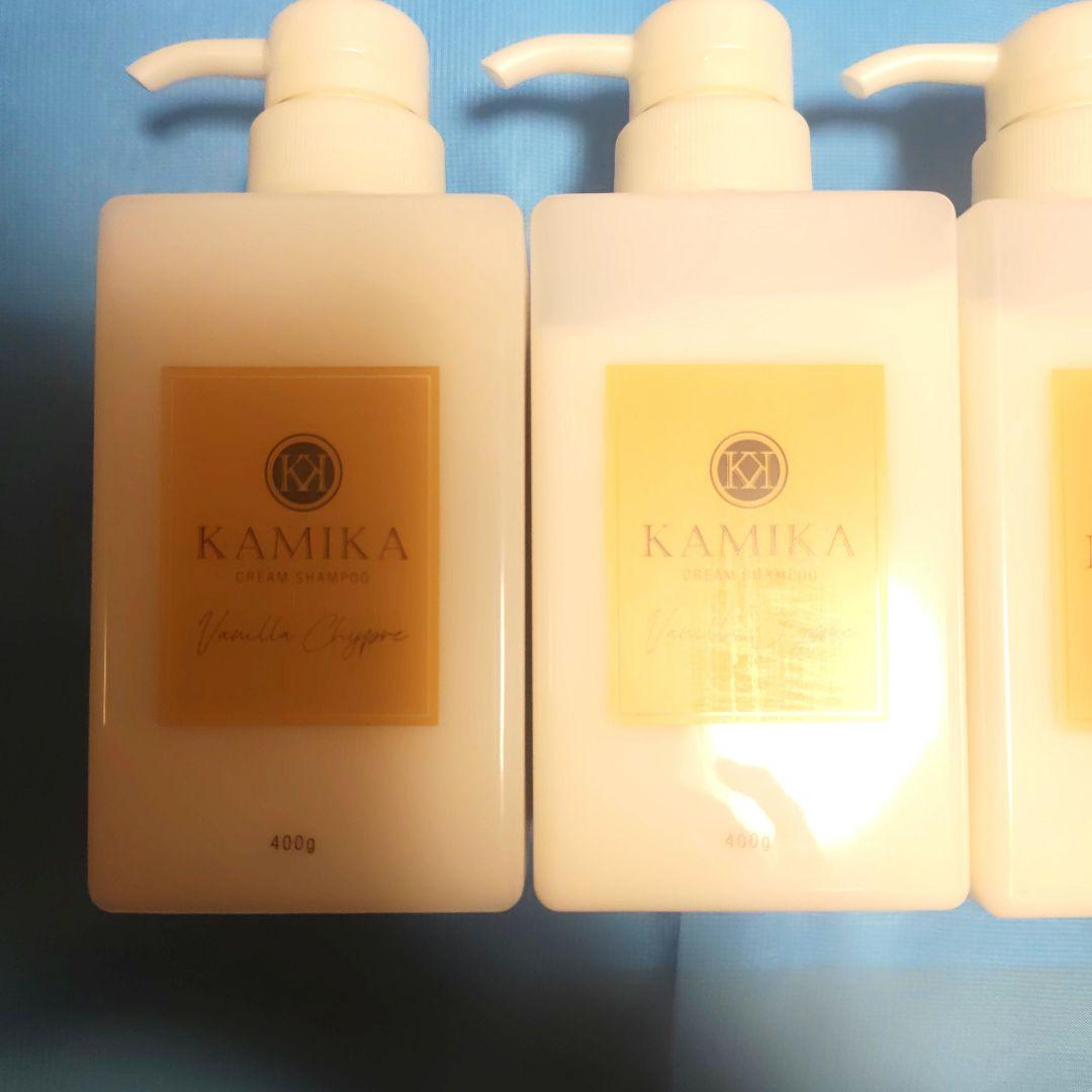 ☆専用☆KAMIKA バニラ・シプレ　クリーム シャンプー 400g 4本セット