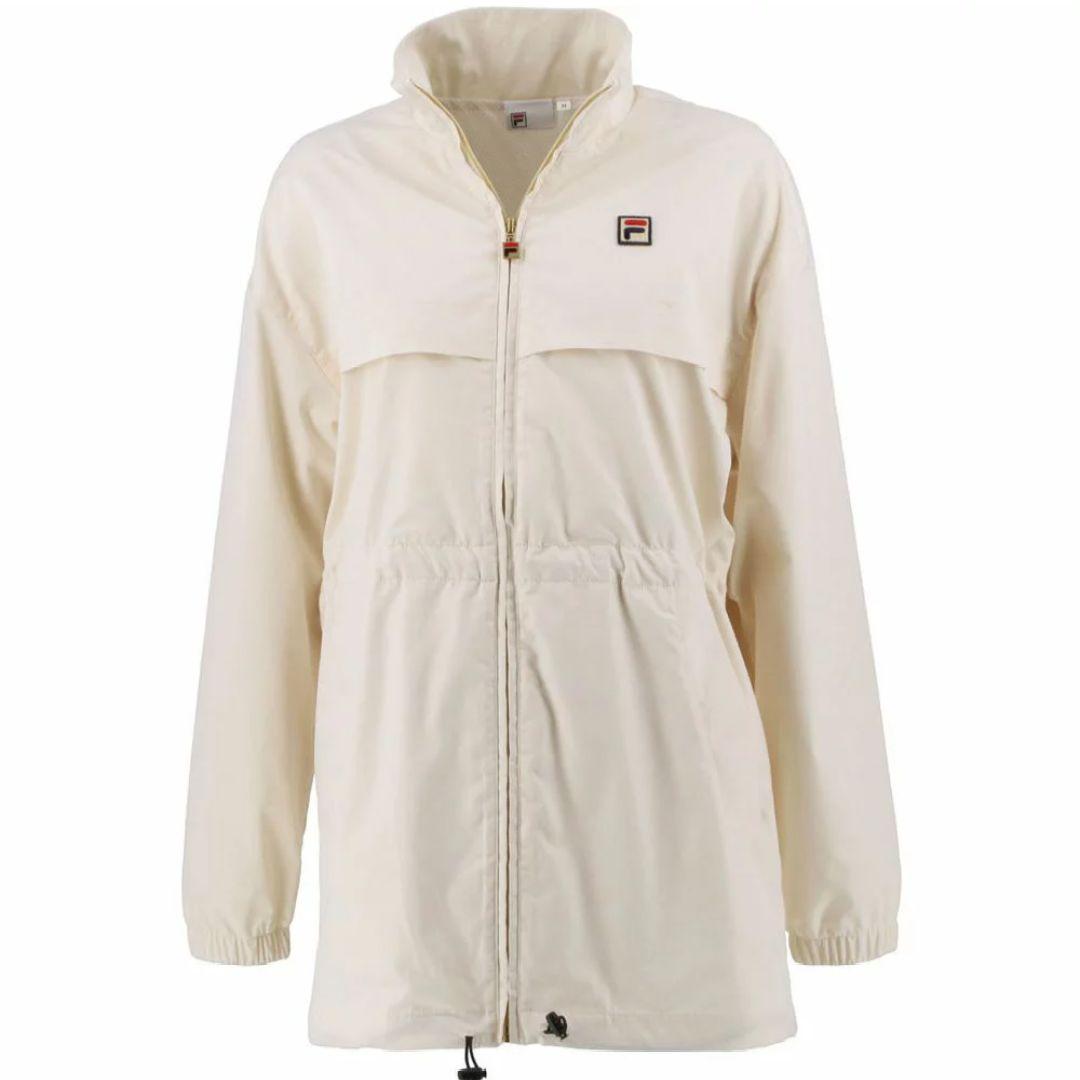 FILAレディースホワイト ジップアップアウター
