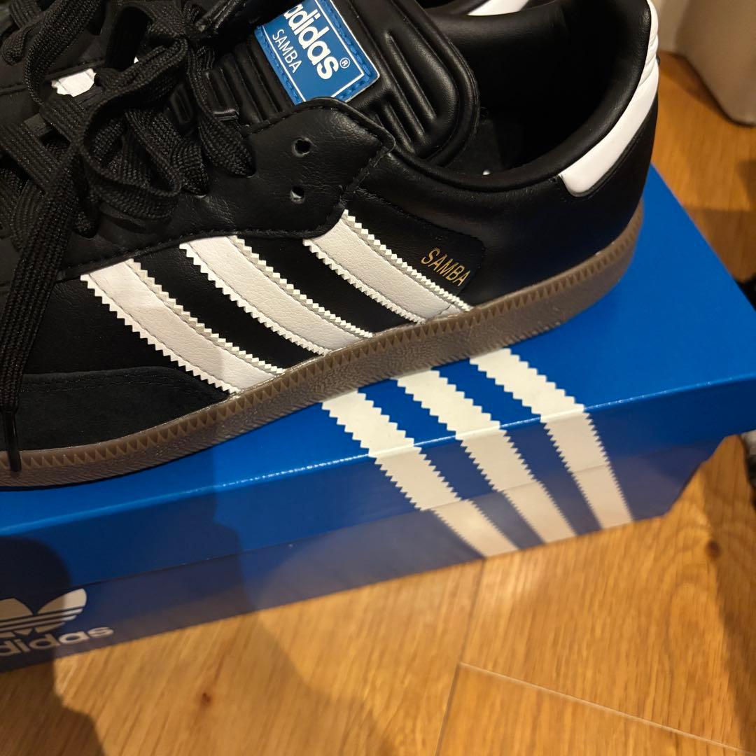 adidas Samba ゴルフ　ブラック　24.5