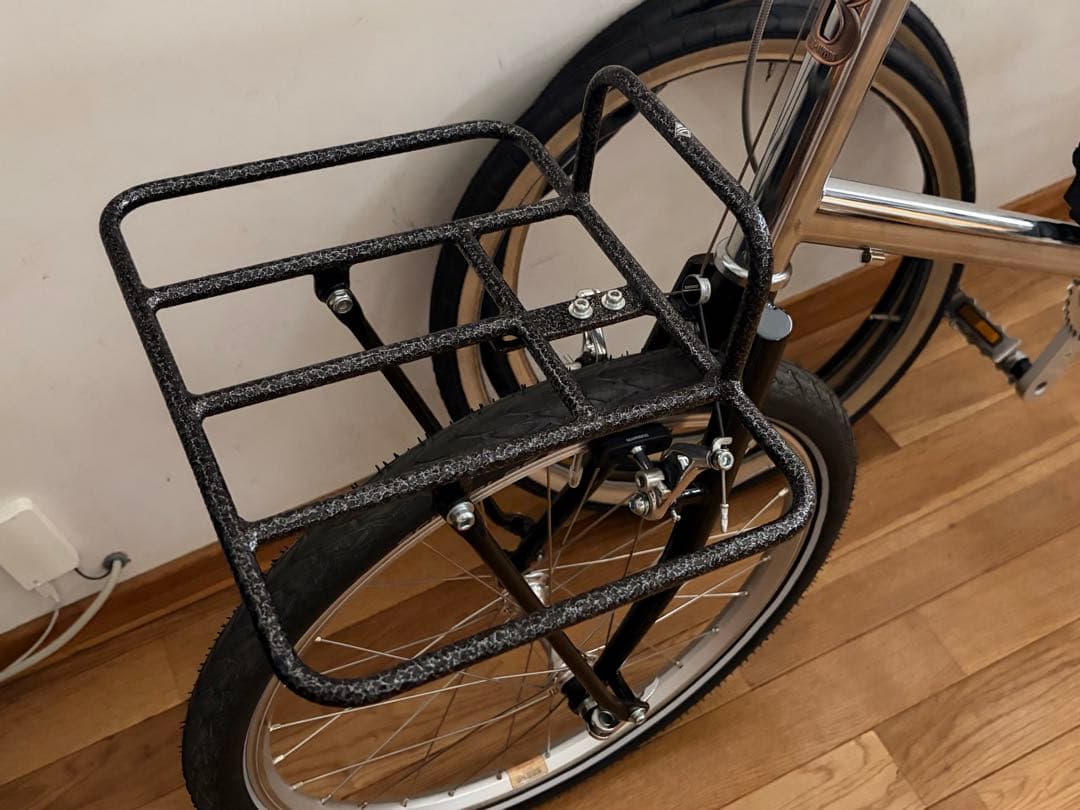 美品 BRUNO ミニベロロード クロムプレート ※基本都内引渡し 460